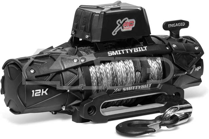 Smittybilt 98612 X Rc Gen3 12K Comp Series Winch with Synthetic Cable - Autosphere