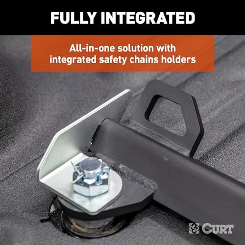 Curt Manufacturing Rockerball Multifit OEM Puck System Gooseneck Ball with 4-Inch Offset