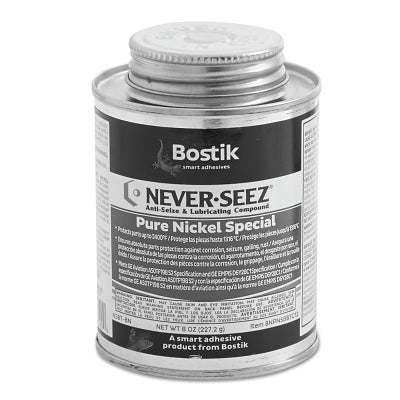 NEVER-SEEZ Pure Nickel Special Anti-Seize Compound – 8 oz Brush Top Can (30803818)
