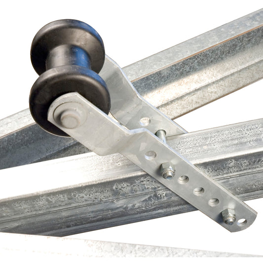 C.E. Smith 5" Adjustable Keel Roller Assembly for 3" Tongue - Black (Part Number: 32003G)