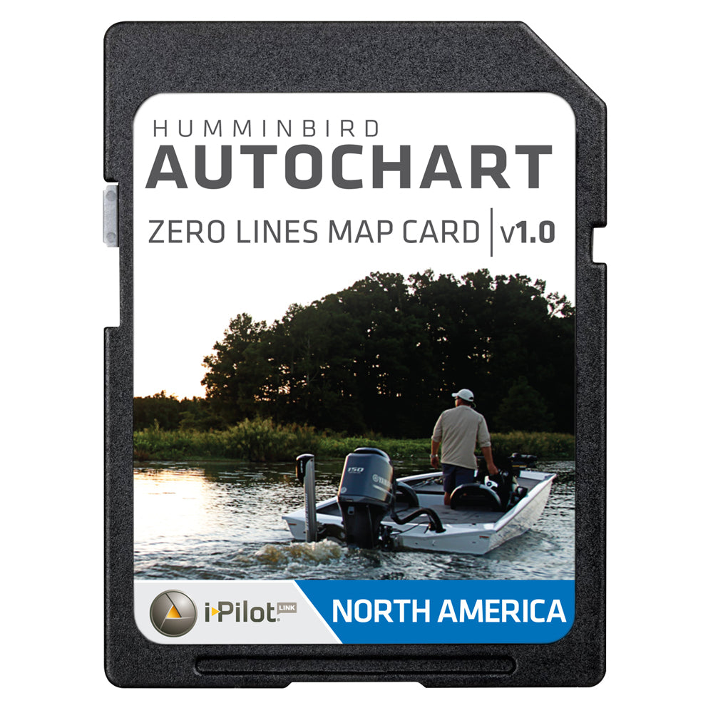 Humminbird AutoChart Zero Lines Map Card 600033-1