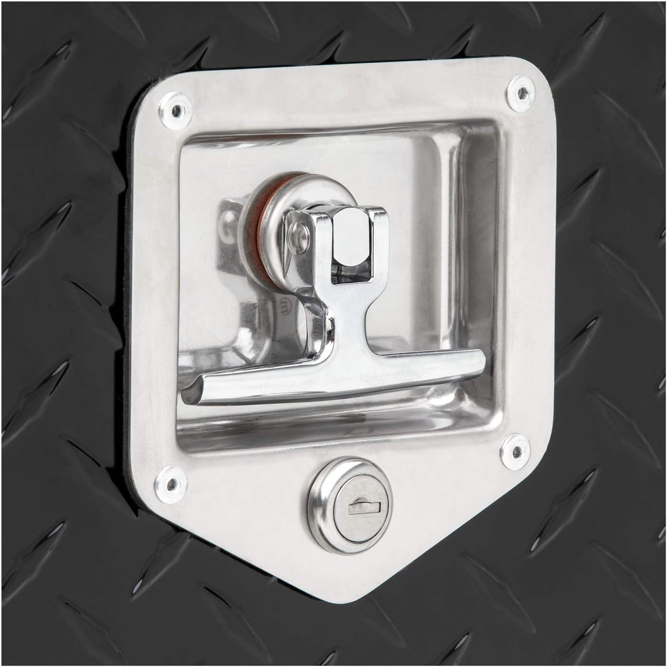 UWS EC40032 60" Gloss Black Aluminum Single-Door Topside Heavy-Wall Tool Box