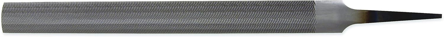 Crescent Nicholson 05190N Half-Round Pipeliner File – 14", Bastard Cut, Curved/Flat, Single-Cut