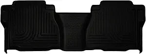 Husky Liner 1011 Tundra Double Cab/CrewMax Custom Molded Front & Second Seat Floor Liners in Black