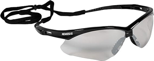 KleenGuard™ V30 Nemesis™ Safety Glasses – Indoor/Outdoor Lens, Anti-Fog, Black Frame (25685)