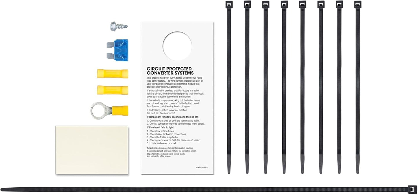Curt Manufacturing 56533 BMW X3 Custom Wiring Harness with 4-Way Output