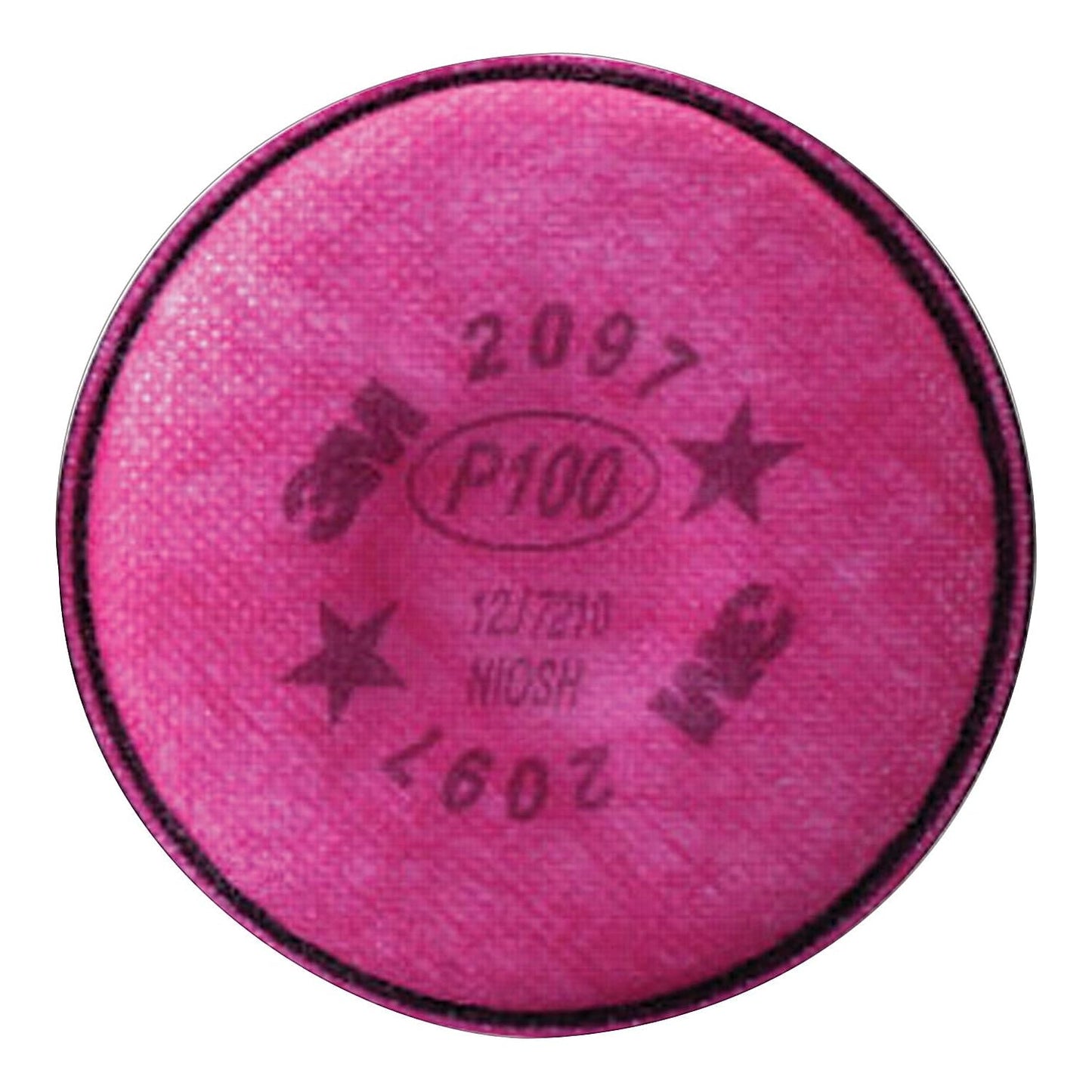 3M P100 Particulate Filter – Nuisance Level Organic Vapor Protection – 2 Pack | Magenta | Made in USA