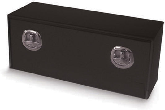 Better Built Top Mount Black Steel Truck Tool Box - 60 Inch Length, Single Door 64210121