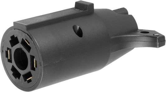 Curt Manufacturing 57240 7-Way RV Round to 4-Way Flat Trailer Wiring Adapter