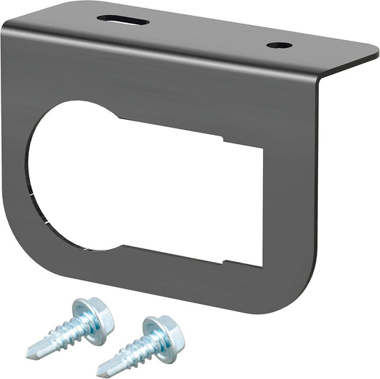 Curt Manufacturing OEM Replacement Dual Output 7 & 4 Way Trailer Connector with Mounting Bracket - Model 57021