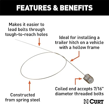 Curt Manufacturing Pull Wire 7/16 Inch - Part Number 58410