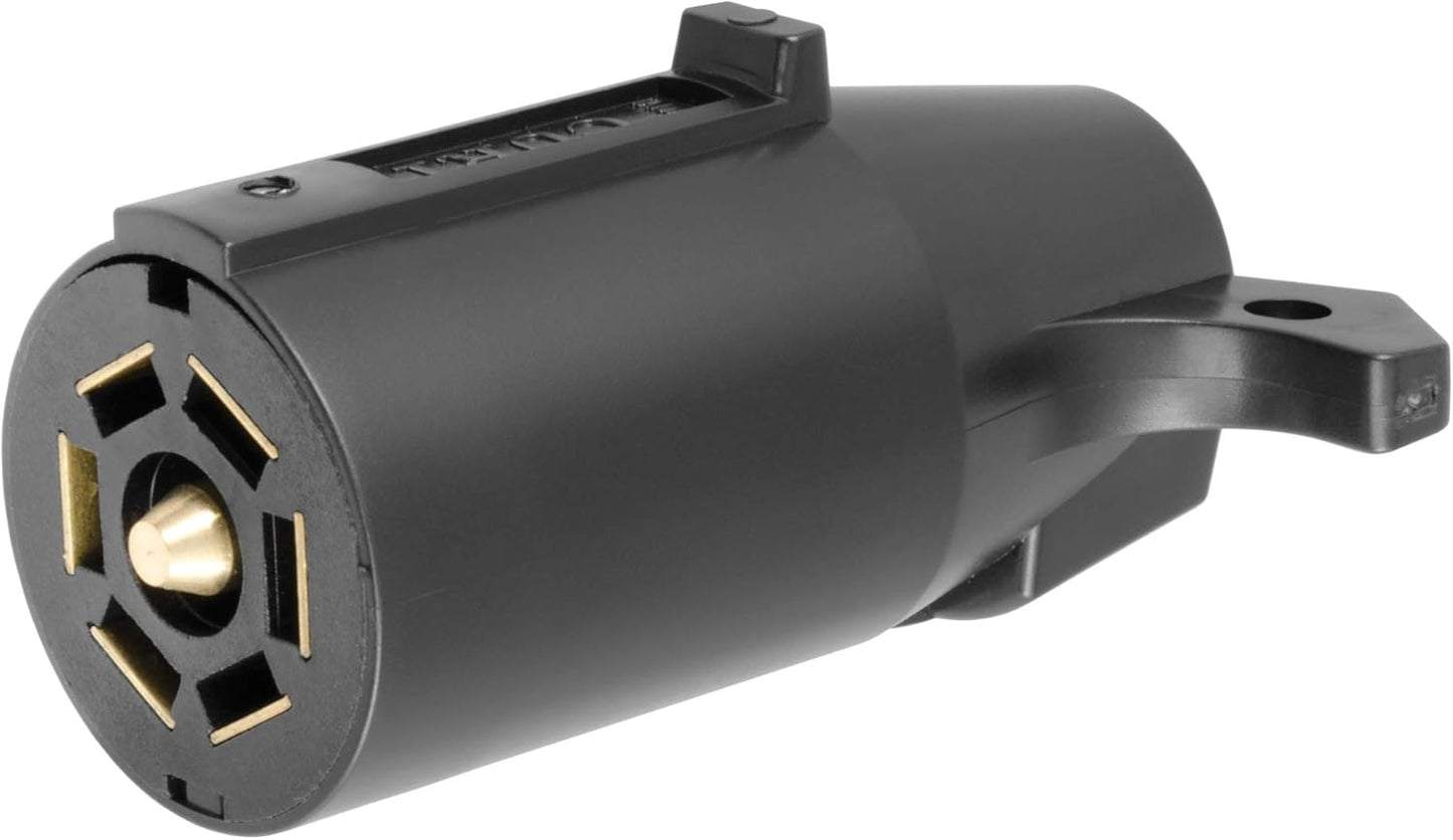 Curt Manufacturing 58140 7-Pole Plastic Trailer End Connector Bulk