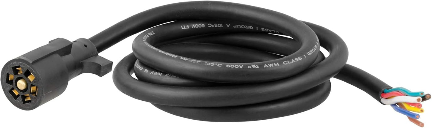 Curt Manufacturing 56622 8 ft 7-Way RV Blade Replacement Harness