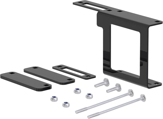 Curt Manufacturing 58002 4 & 5 Way Flat Easy Mount Bracket for 1-1/4 Inch Receiver Hitch