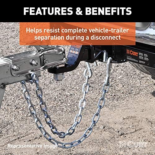 Curt Manufacturing Pkg 3/16 in x 41 in Plus 2 J26 Trailer Hitch Pin