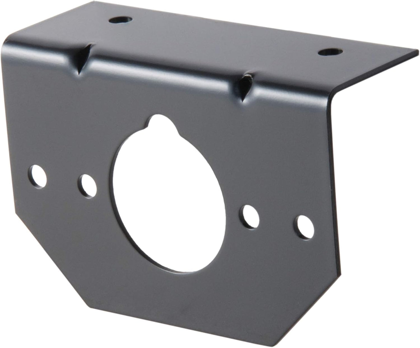 Curt Manufacturing HD Slotted 4, 5 & 6-Way Round Socket Bracket (Part #57208)