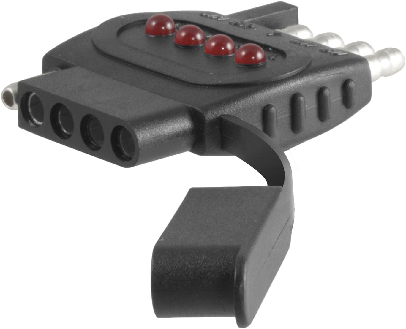 Curt Manufacturing 12 Volt Circuit Tester for 5-Way Flat Trailer Connectors (Part Number 57505)