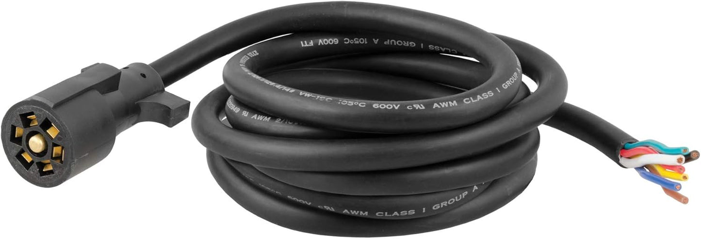 Curt Manufacturing 10 ft 7-Way RV Blade Replacement Harness - Part 56623