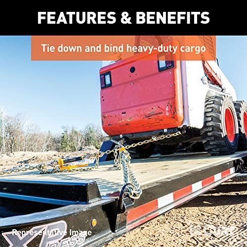 Curt Manufacturing Grade 70 Plus 3/8 Inch x 2 Feet Chain Link for Heavy-Duty Towing - Part 80311