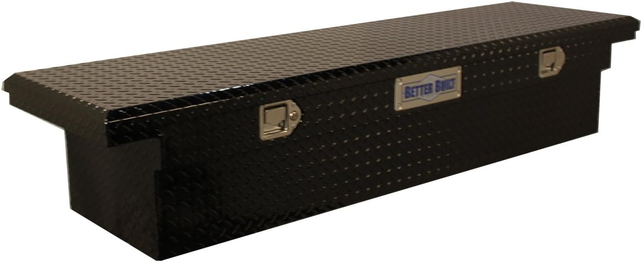 Better Built 73210095 70 Inch Crossover Black Single Lid Truck Tool Box for Chevy Bed