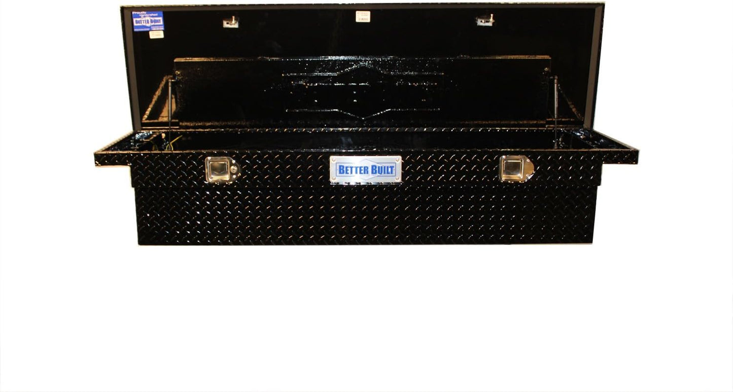 Better Built 73210095 70 Inch Crossover Black Single Lid Truck Tool Box for Chevy Bed