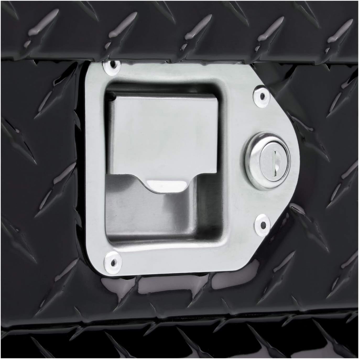 UWS United Welding Services TBS-63-SL-LP-B Slimline Crossover Truck Tool Box - Low Profile, Black