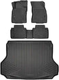 Husky Liner 1420 Rogue Front and 2nd Row Seat Floor Liners Weatherbeater Series Black