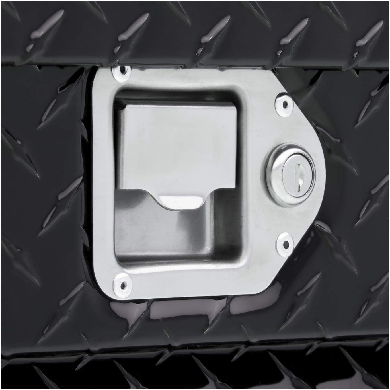 UWS United Welding Services TBC-55-W-BLK Black Chest Box with Wedge Style Design, 55 x 20 x 17 1/4 Inches