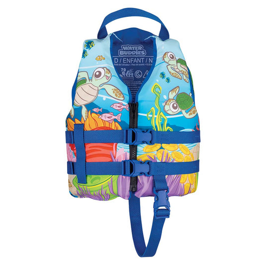 Full Throttle Water Buddies Vest - Child 30-50lbs - Turtle - Part Number 104300-500-001-17