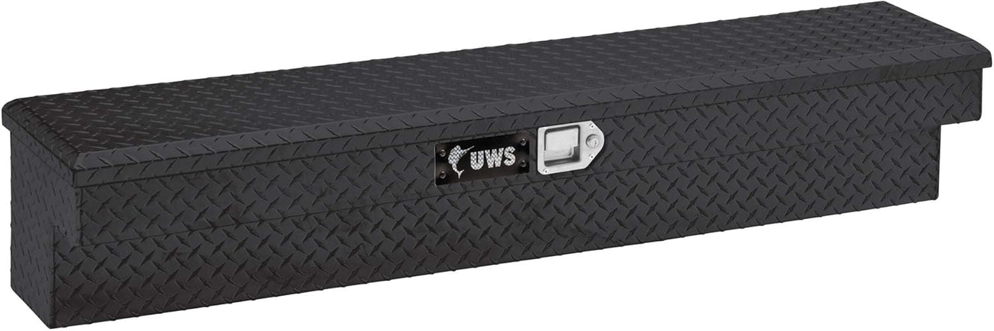 UWS EC30122 60" Gloss Black Truck Side Tool Box – RigidCore Lid