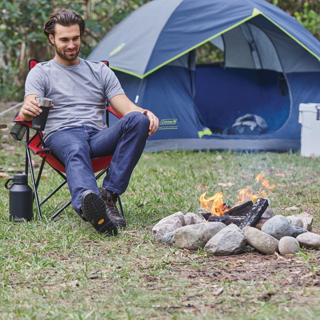 Coleman Outdoor Chair Quad Broadband Mesh Sit-On with Comfortable Design