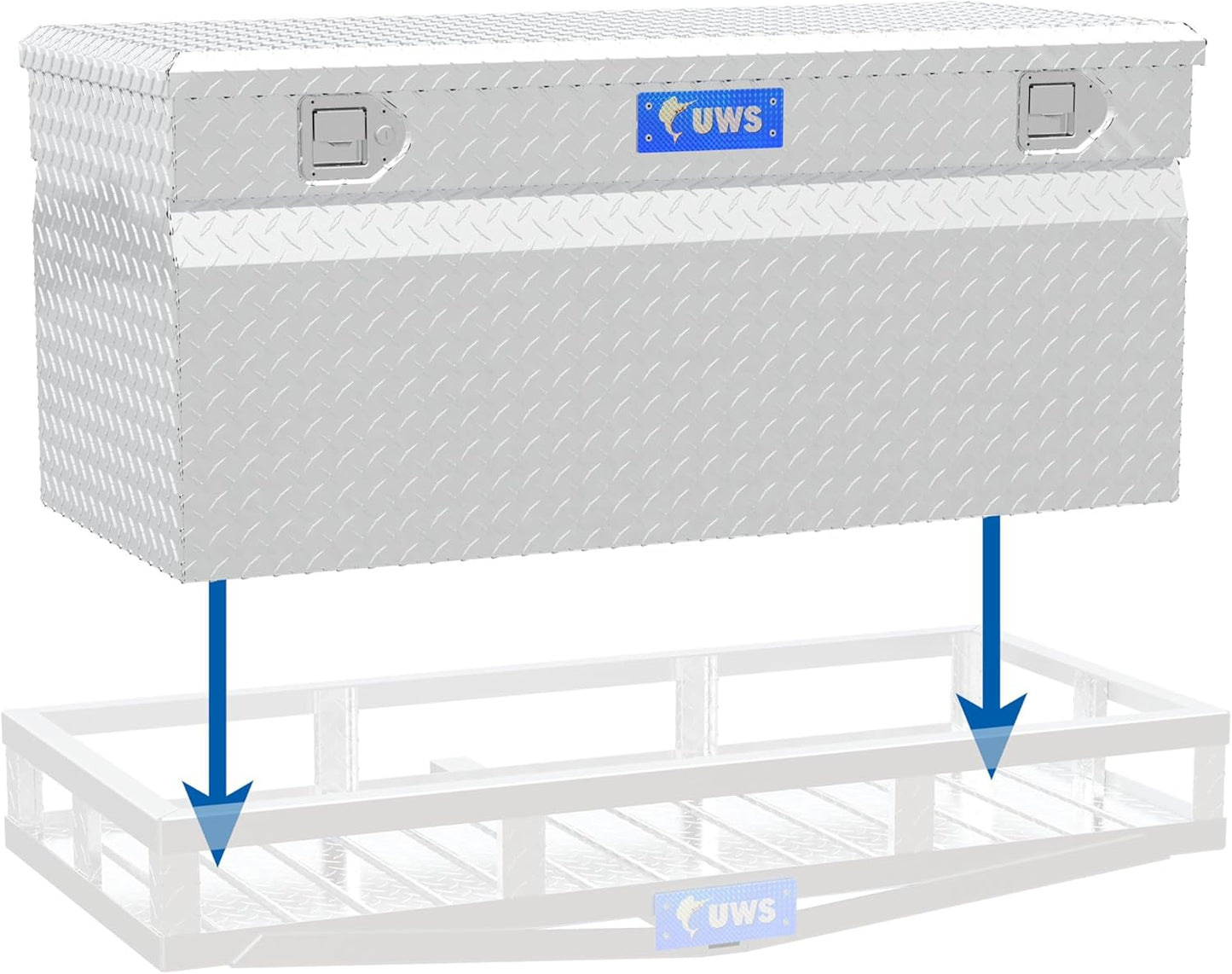 UWS/United Welding Services TBC-48-DD 48 x 20 x 20 Chest Box for Efficient Storage