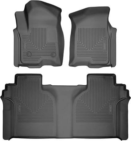 Husky Liner 0915 Mks Weatherbeater Front and Second Seat Floor Liners in Black