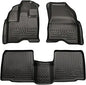 Husky Liner 1015 Taurus WeatherBeater Front and Second Seat Floor Liners in Black