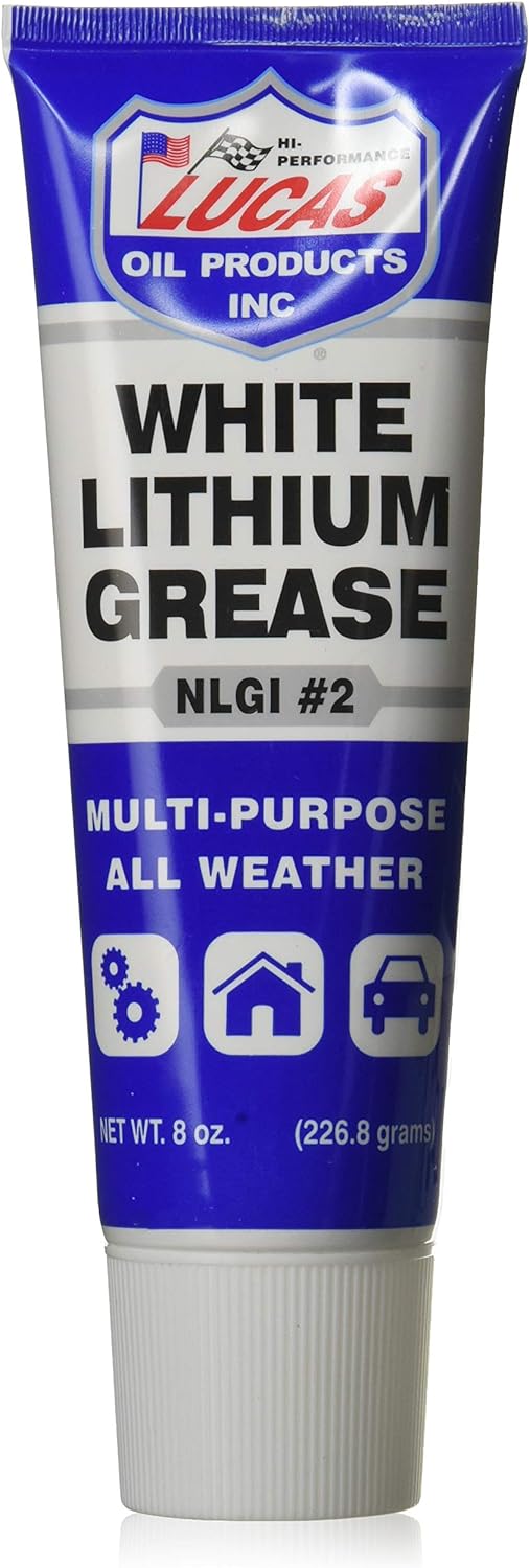 Lucas Oil Products LUC10533 White Lithium Grease, 8 ounces, 1 Pack