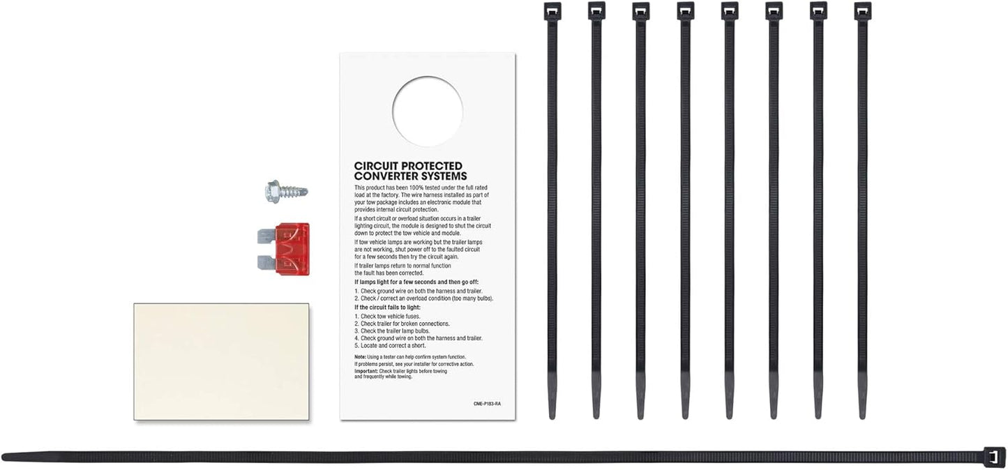 CURT 56420 4-Pin Vehicle-Side Trailer Wiring Harness for Hyundai Palisade, Santa Fe & Kia Telluride – Plug & Play