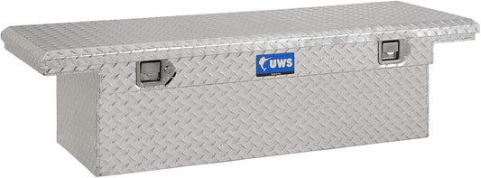 UWS United Welding Services TBS-54-LP 54-Inch Aluminum Single Lid Crossover Toolbox with Low Profile Design