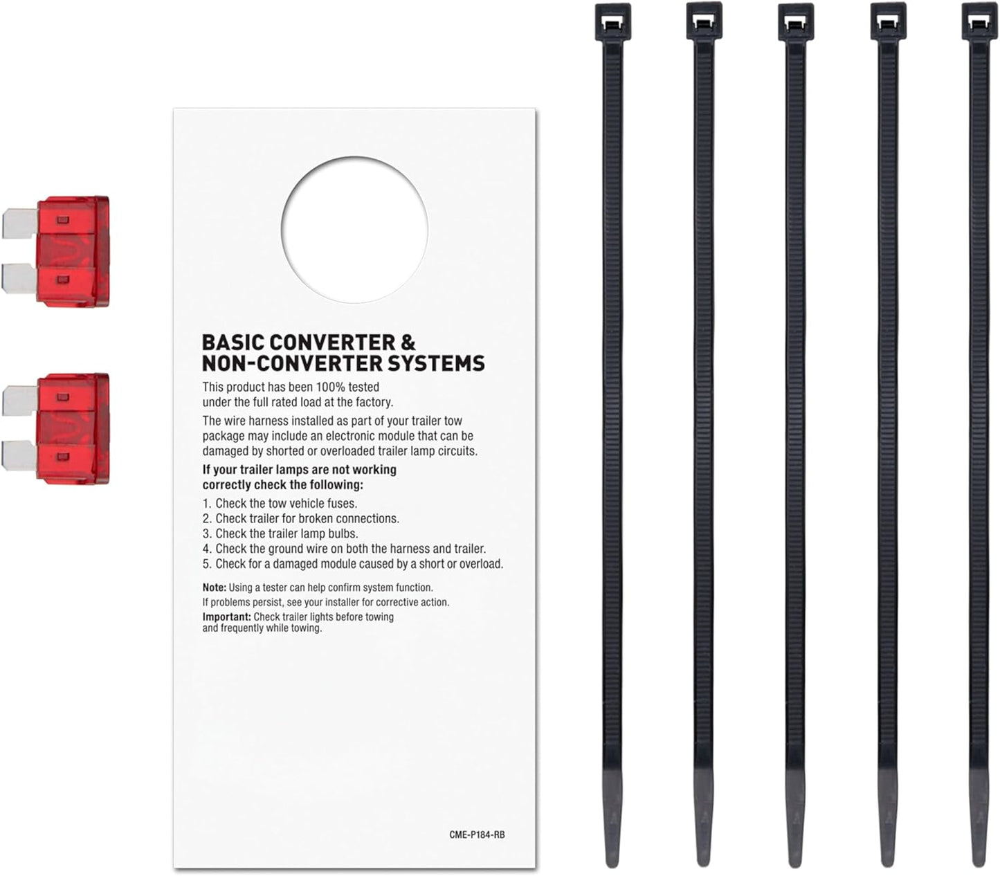 Curt Manufacturing 56537 7-Way Custom Wiring Harness for Enclave, Traverse, and Acadia