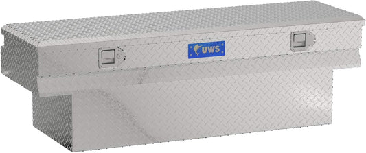 UWS EC20331 60" Heavy-Wall Aluminum Notched Truck Storage Box with RigidCore Lid
