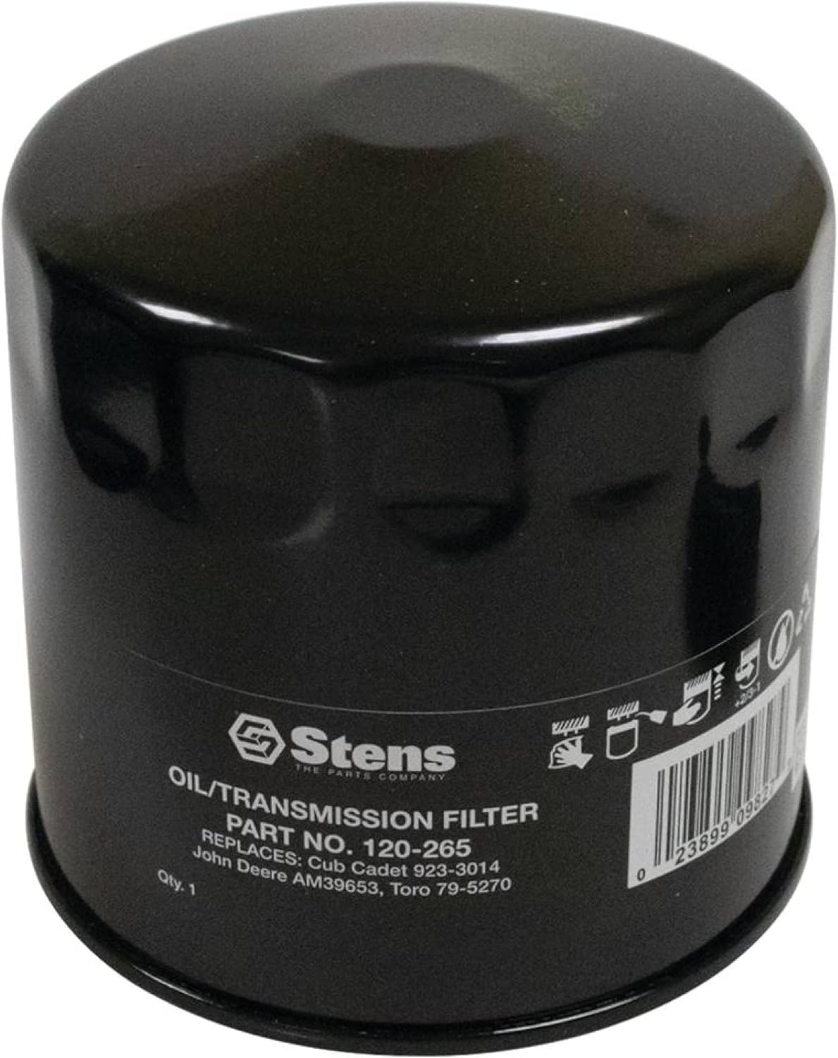 Stens 120-265 Transmission Filter Replaces Toro 79-5270 Cub Cadet 923-3014 Ariens 03192800 Bobcat 48045B John Deere AM39653 Toro 106-5830 Hitachi AM39653 Cub Cadet 723-3014, Black, 3.5 inches