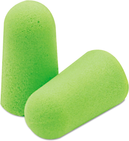 Moldex 6800 Pura-Fit Cordless Earplugs – 33 NRR Noise Reduction, Bright Green – 200 Pairs