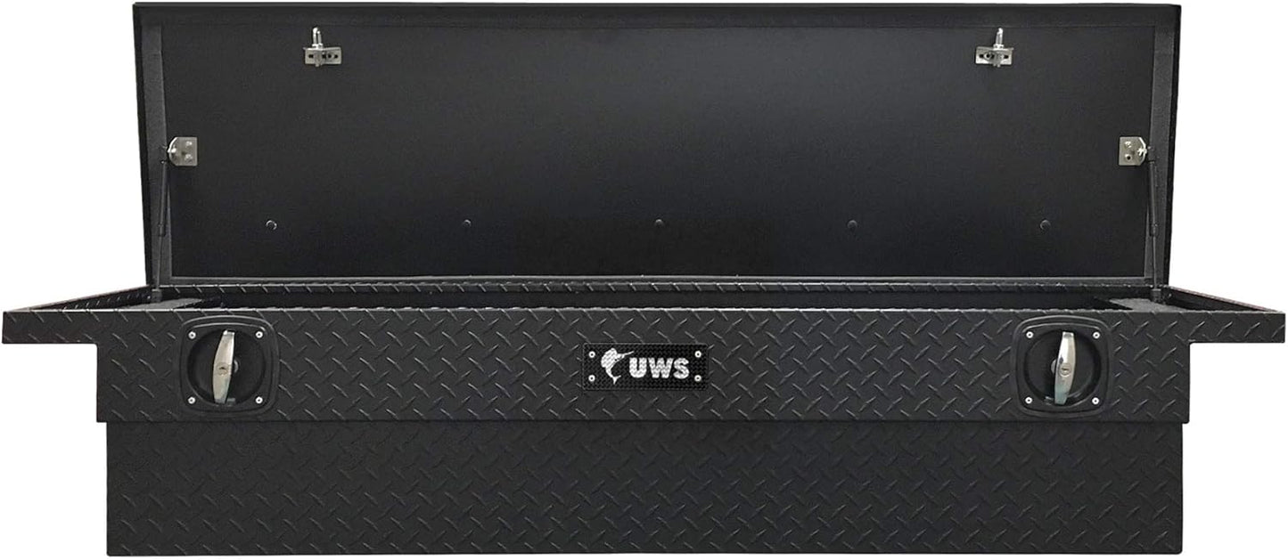 UWS United Welding Services SL-69-LP-MB 69-Inch Secure Lock Low Profile Matte Black Toolbox