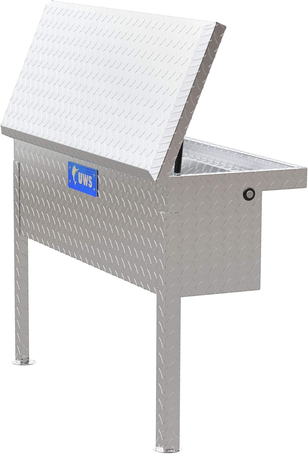 UWS EC30361 36" Aluminum Truck Side Tool Box with Low Profile RigidCore Lid