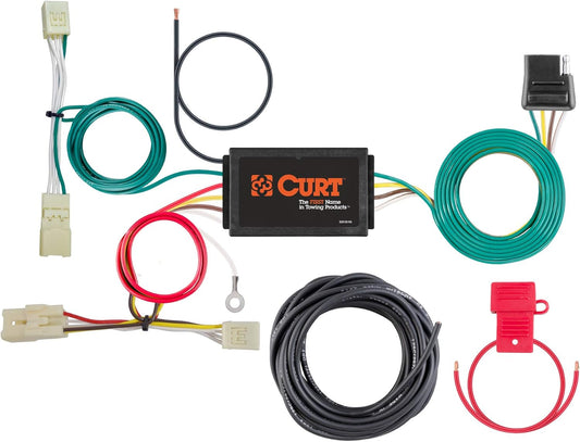 CURT 56410 4-Pin Vehicle-Side Trailer Wiring Harness for Kia Forte & Forte Koup – Plug & Play