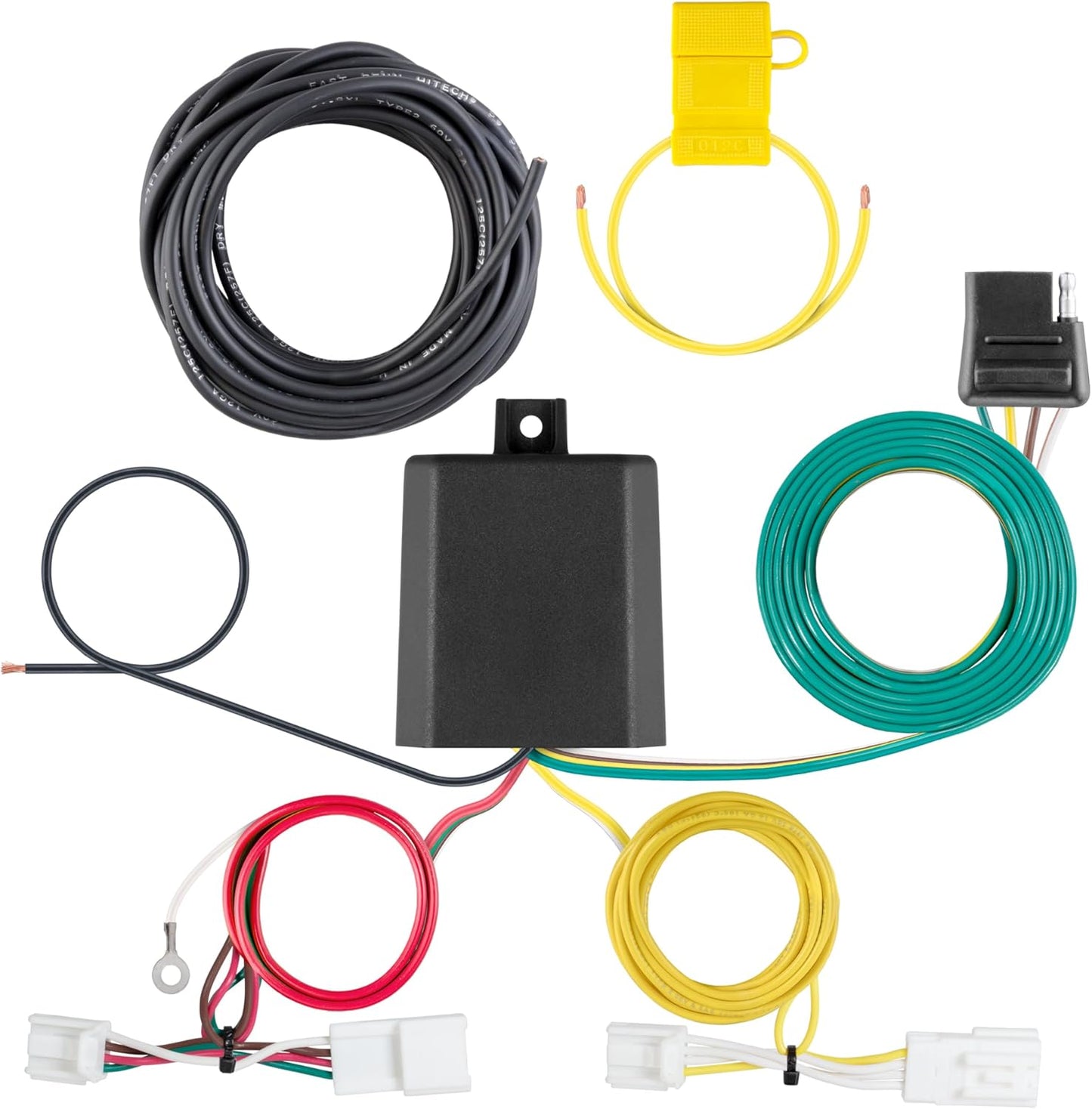 Curt Manufacturing 56506 19C Le X US U X250 Heavy Duty Trailer Connector