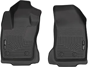Husky Liner 1522 Renegade Front & Second Seat Floor Liners Weatherbeater Series in Black