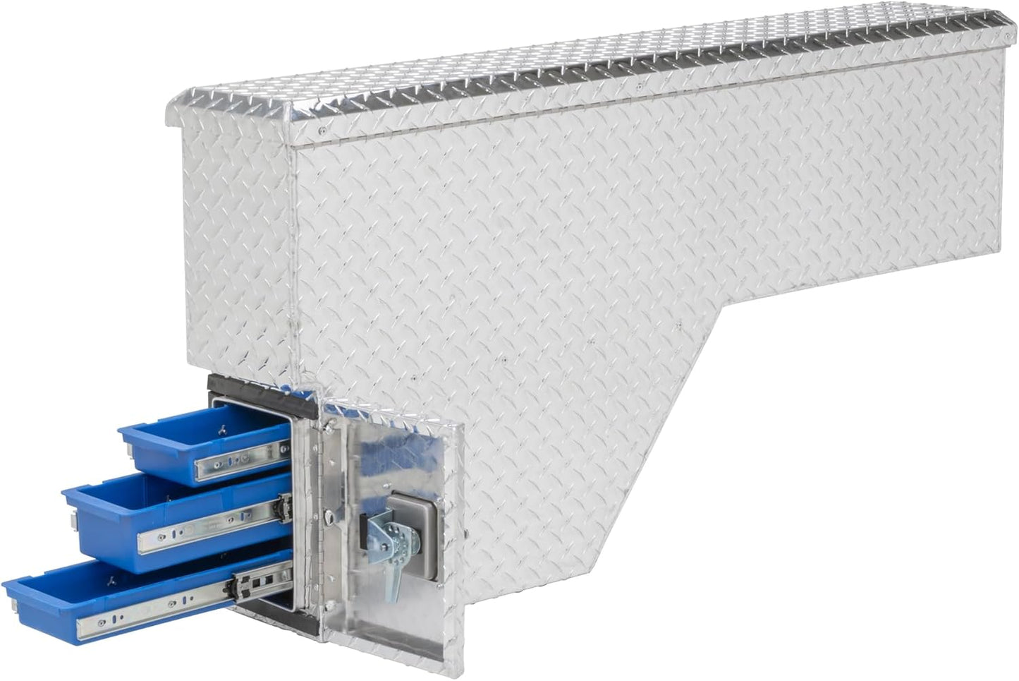 UWS EC30001 48-Inch Driver-Side Heavy-Wall Aluminum Fender Wheel Well Tool Box – RigidCore Lid