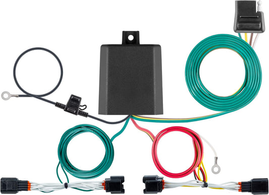 Curt Manufacturing 56528 21C Acura TLX Custom Vehicle Trailer Wiring with 4-Way Flat Connector