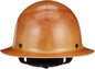 MSA Skullgard Full-Brim Hard Hat – Natural Tan | Phenolic Resin, Fas-Trac III Suspension, Heat-Resistant up to 350°F