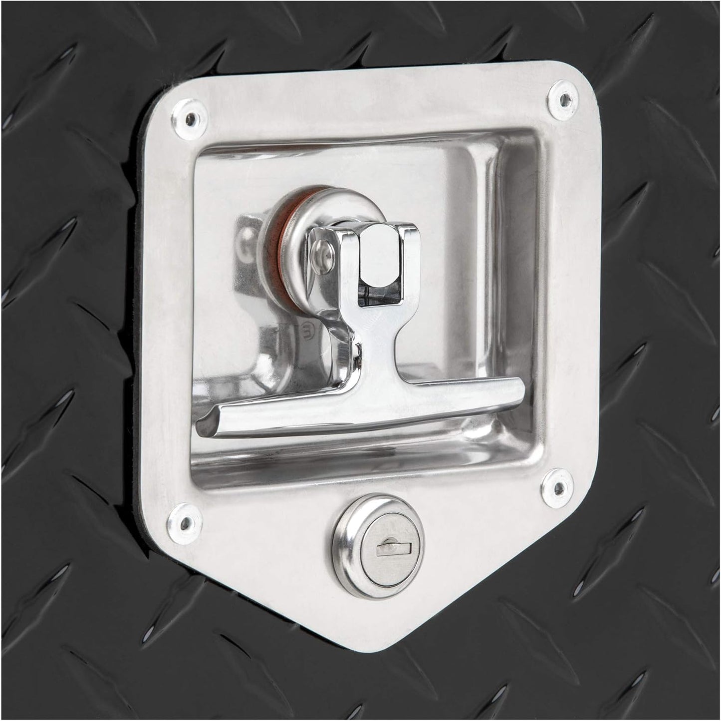 UWS EC40012 48" Gloss Black Aluminum Single-Door Topside Heavy-Wall Tool Box